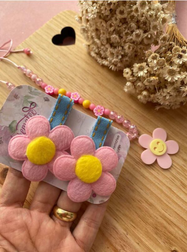 HAIR CLIPS - FLORES