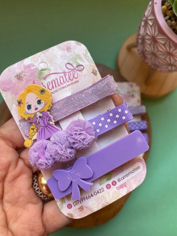 Hair Clips - Rapunzel