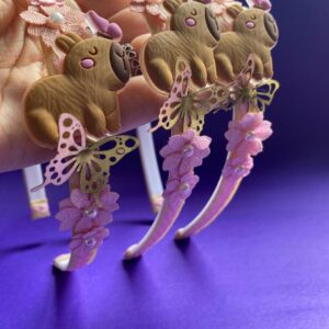 Arco Floral Transparente - Tamanho Único