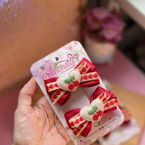 Duplinha Caroline Cereja e Coração