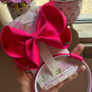 Kit Charlotte Clássico - Laço e Arco Adaptável  - Escolha a cor